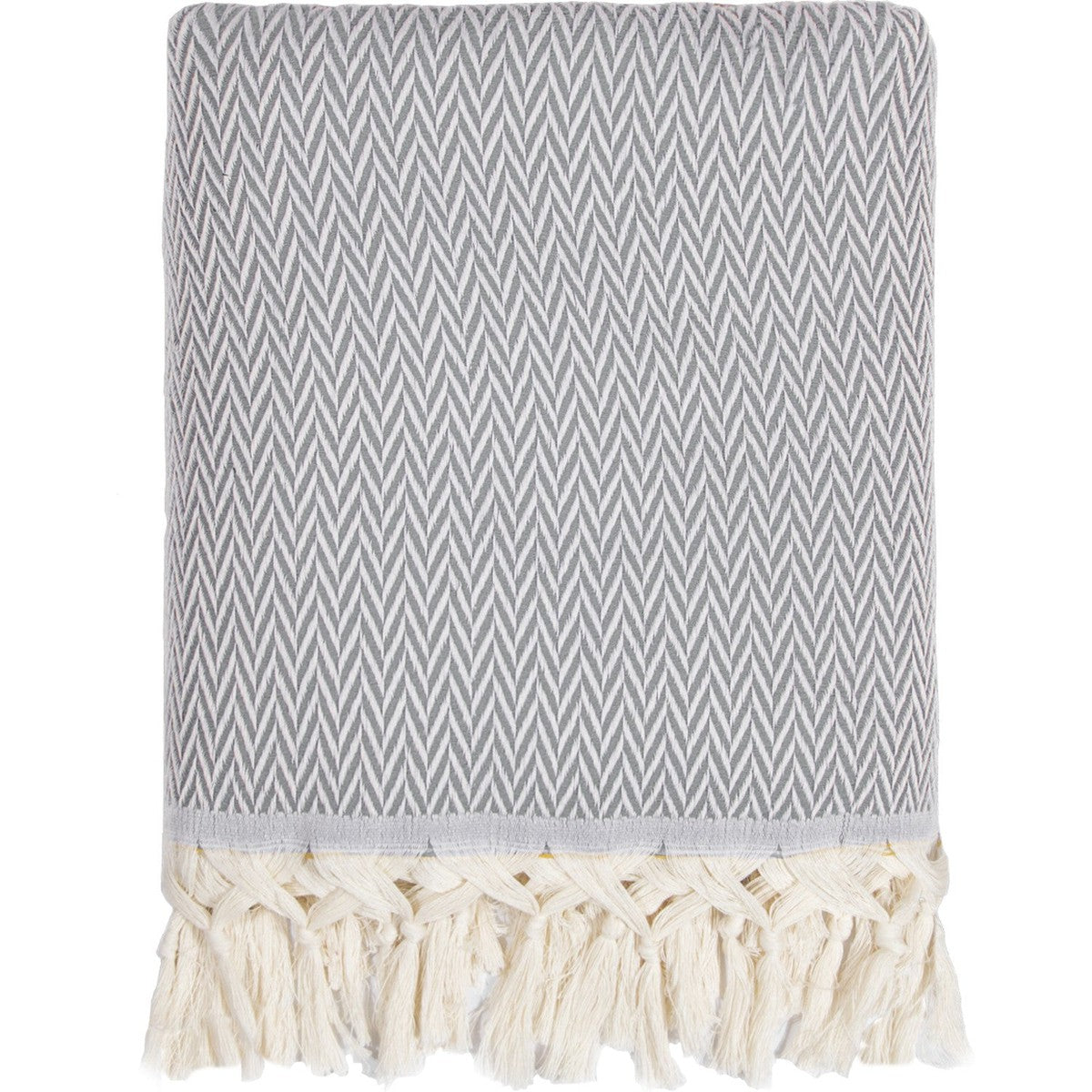 Aspen - Throw - Wool - Mottled Grey