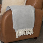 Aspen - Throw - Wool - Mottled Grey