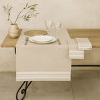 Mahdia Table Runner - Linen - Cotton