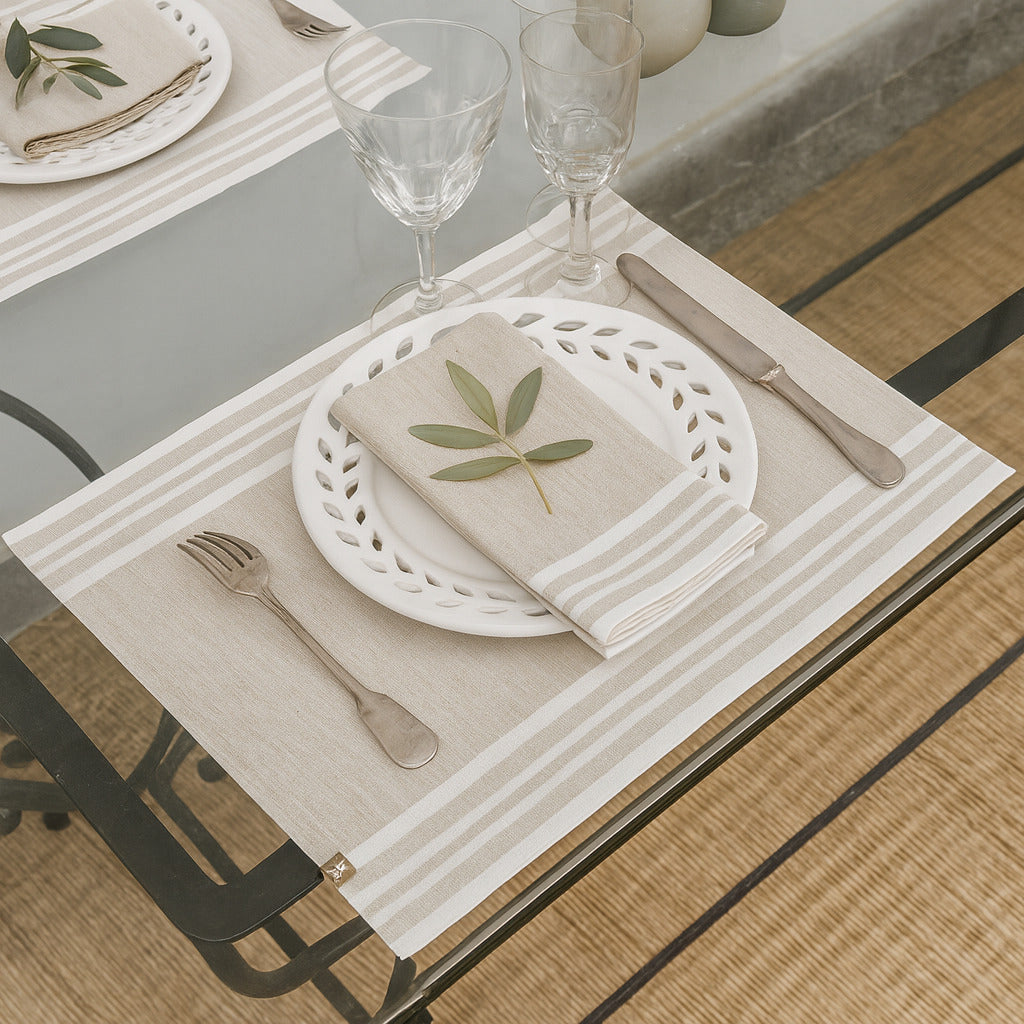 Mahdia - Set De Table (X4) - Lin