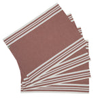 Mahdia - Set De Table (X4) - Rouge Tomette