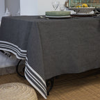 Mahdia - Nappe - Coton - Noir