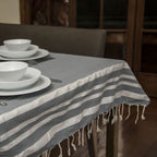 Hamptons - Nappe - Gris Moyen/Argent