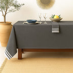 Mahdia - Nappe - Coton - Noir