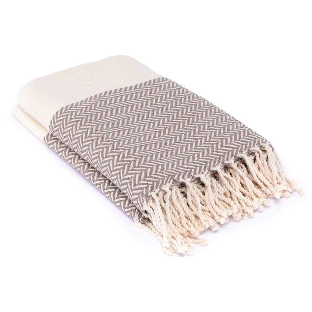 Liv - Plaid - Coton - Taupe