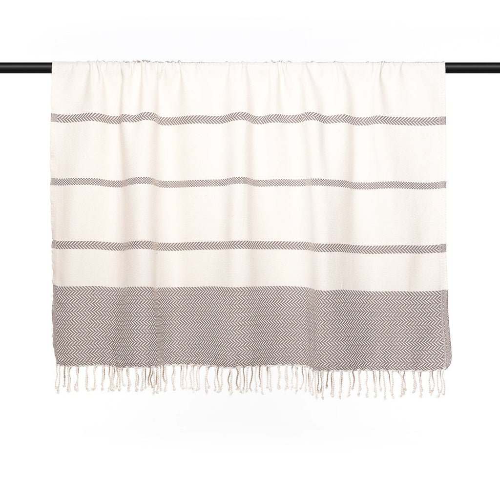 Liv - Plaid - Coton - Taupe