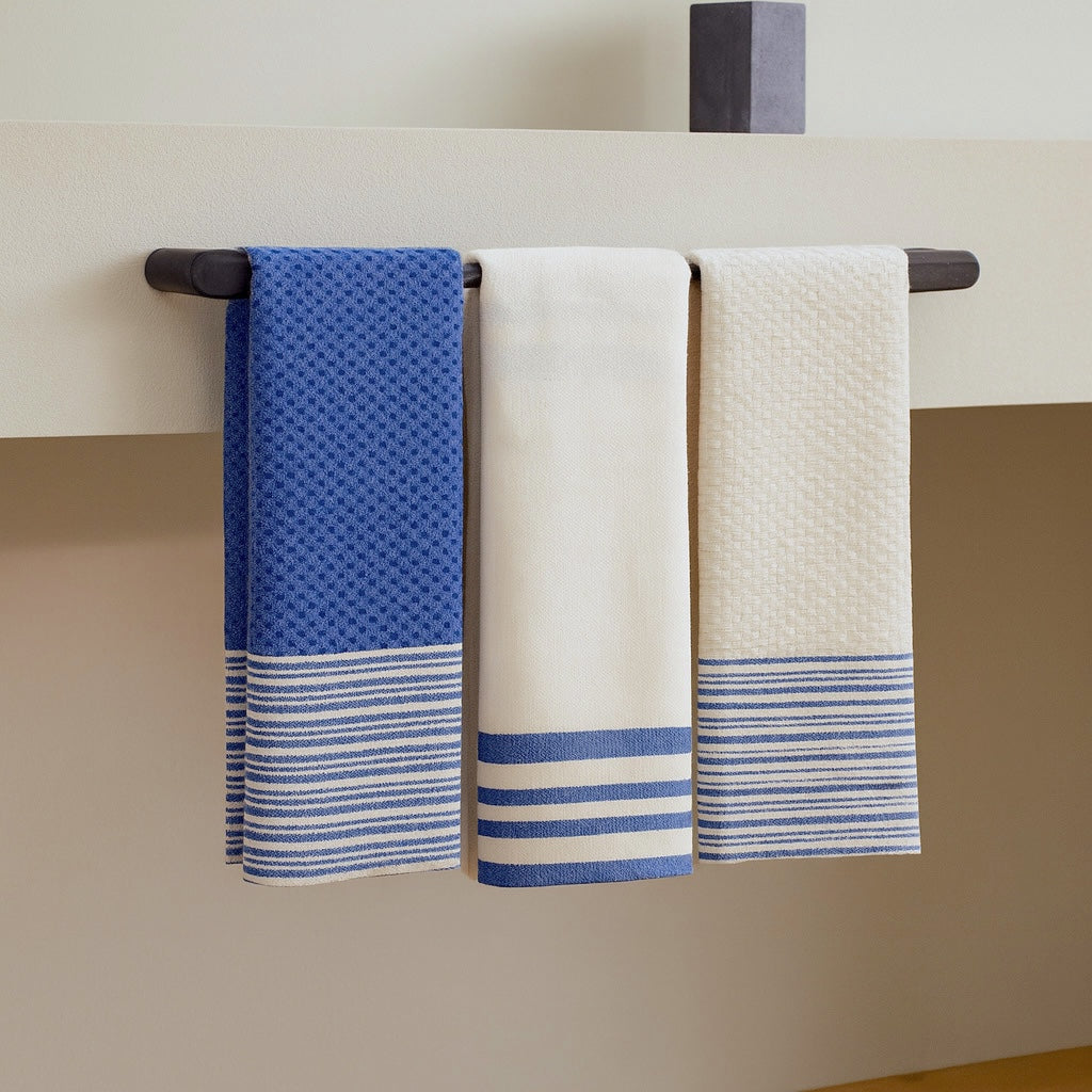 Mahdia - Torchon (X3) - Bleu Grec