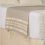 Hamptons - Nappe - Beige/Or