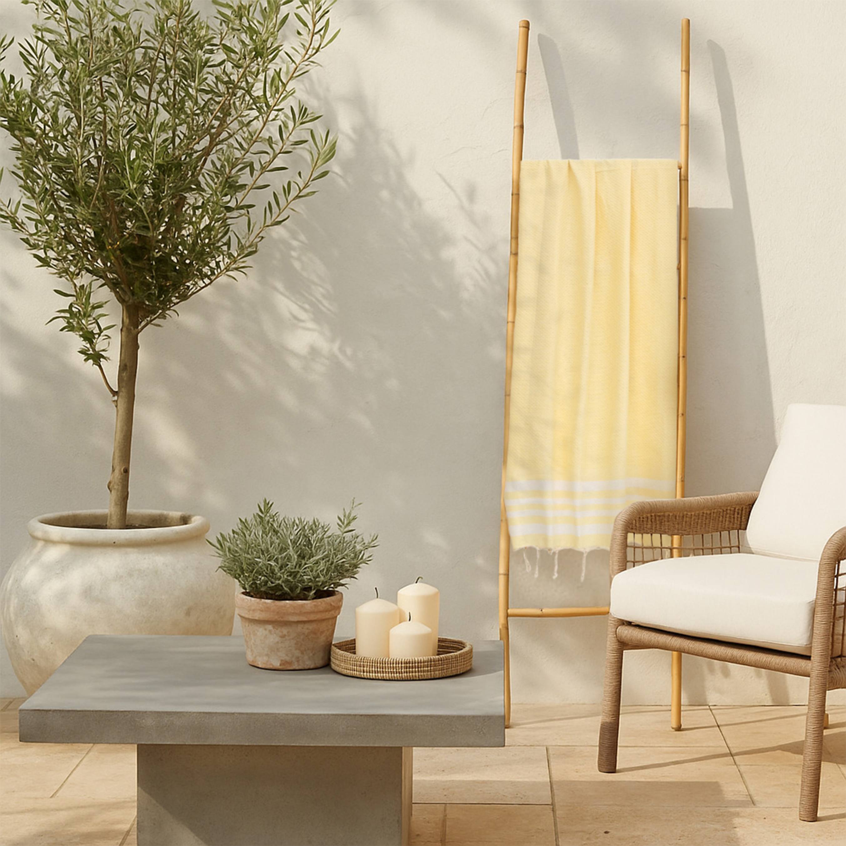Newport - Fouta - Jaune Pâle