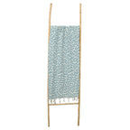 Fouta Jacquard - Algodón - Verde Salvia - Hoja
