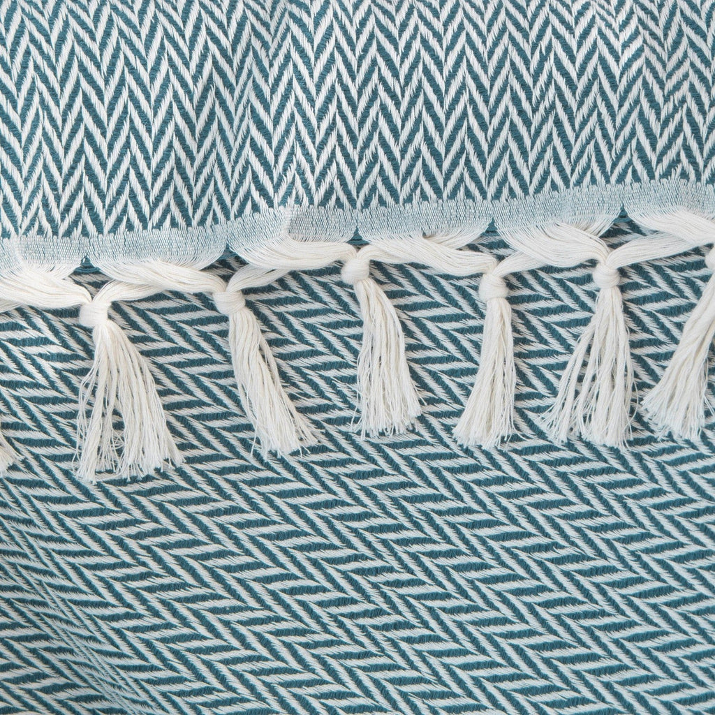 Aspen - Throw - Wool - Duck Egg Blue