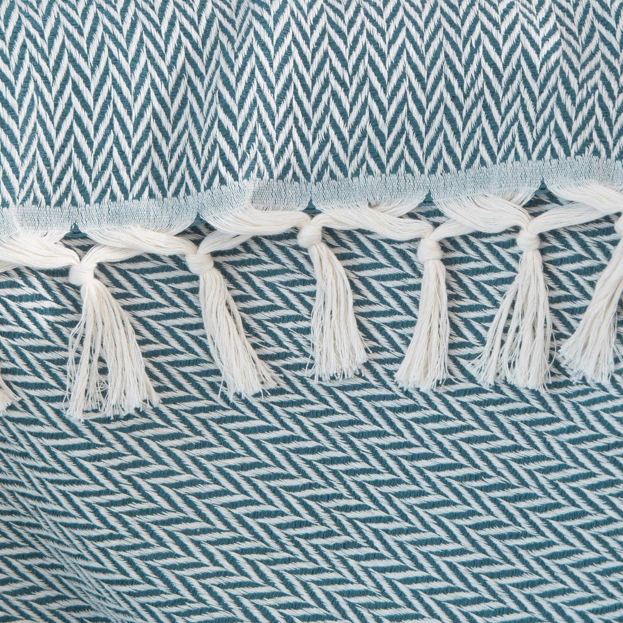 Aspen - Throw - Wool - Duck Egg Blue