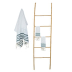Hamptons - Foutas De Bain (1 Grande et 2 Petites) - Blanc/Vert Sauge