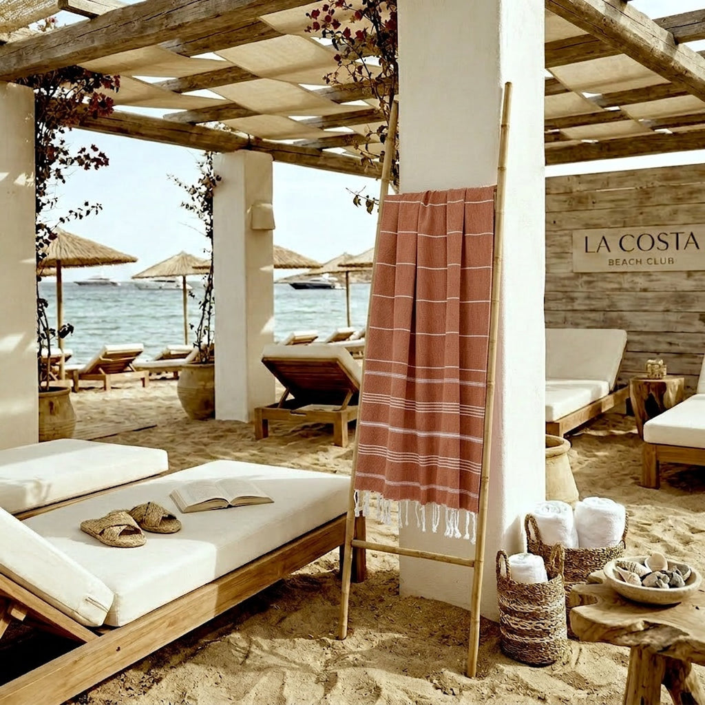 Mykonos - Fouta - Terracotta