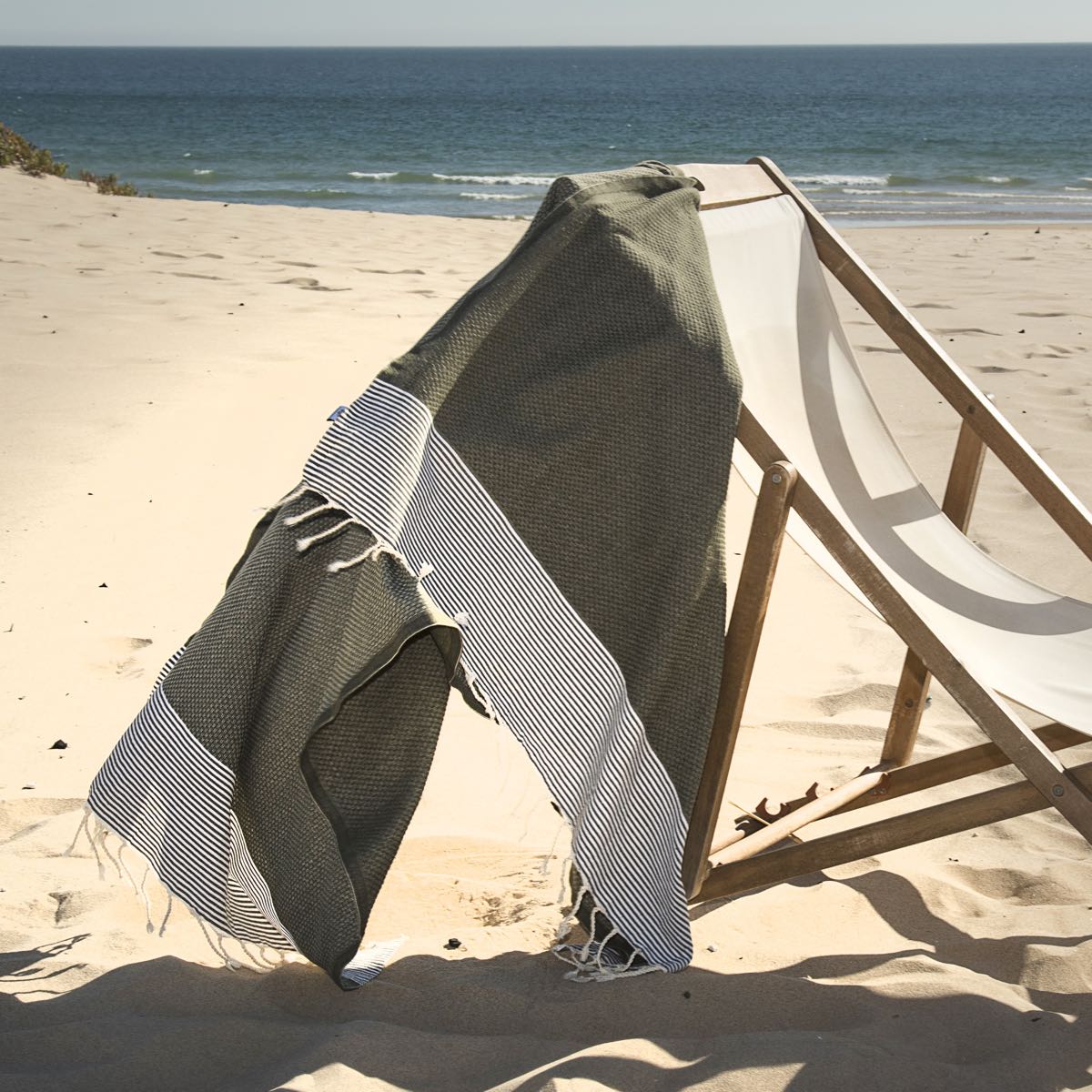 Ibiza - Fouta Xxl - Vert Kaki