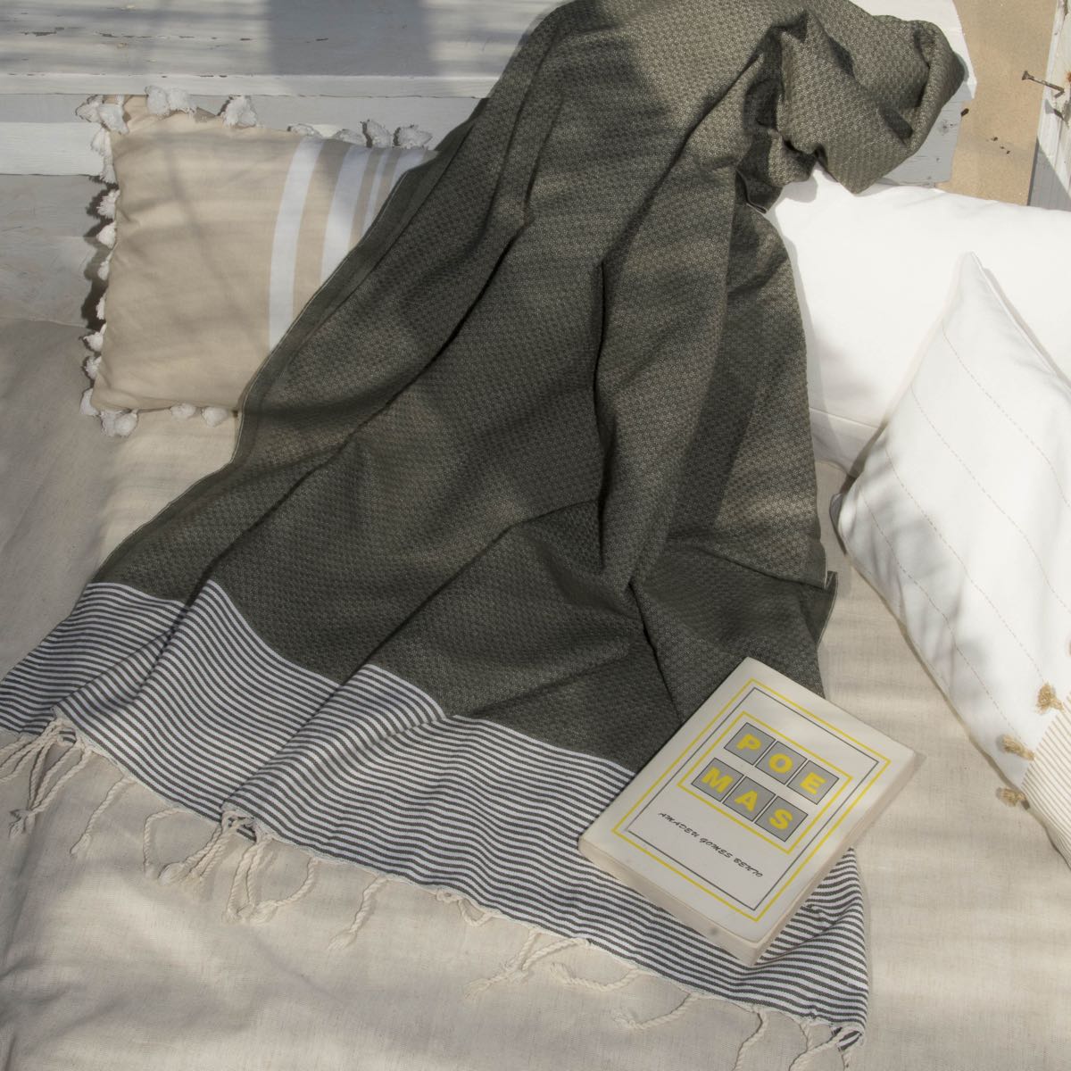 Ibiza - Fouta Xxl - Vert Kaki