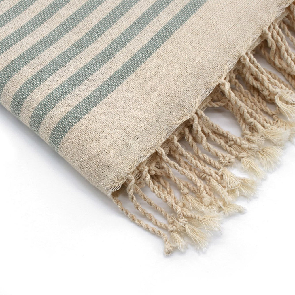 Fouta Xxxl Hossegor - Verde Agua - Algodón