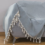 Aspen - Throw - Wool - Duck Egg Blue