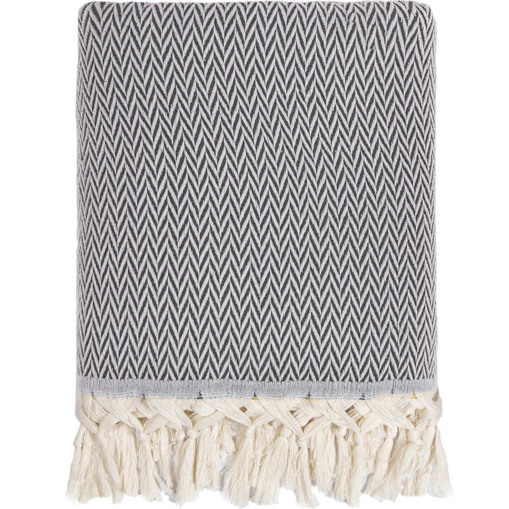 Aspen - Throw - Wool - Black