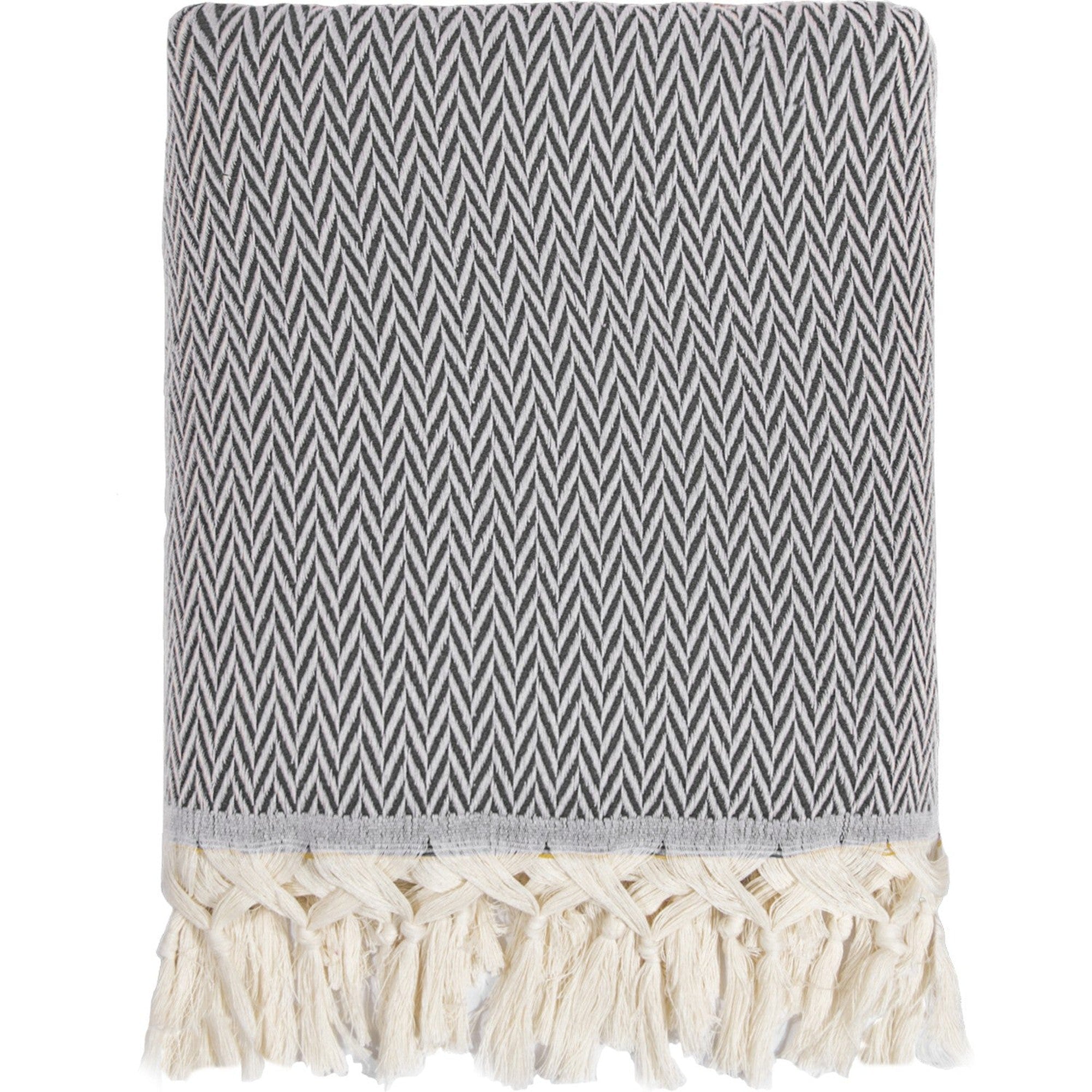 Aspen - Throw - Wool - Black