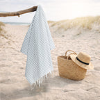 Fidji - Fouta Paréo - Gris Perle