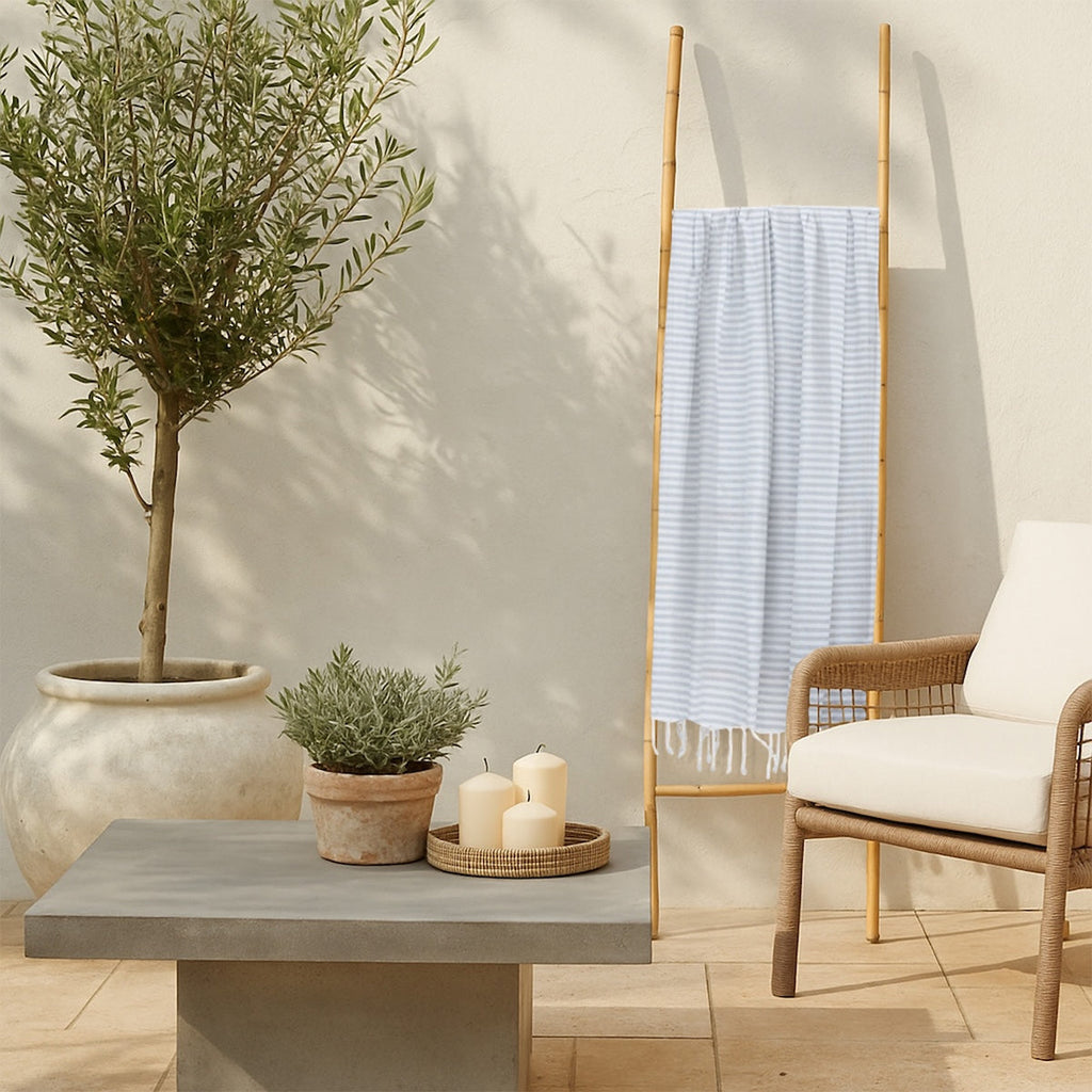 Fidji - Fouta Paréo - Gris Perle