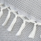 Aspen - Throw - Wool - Mottled Grey