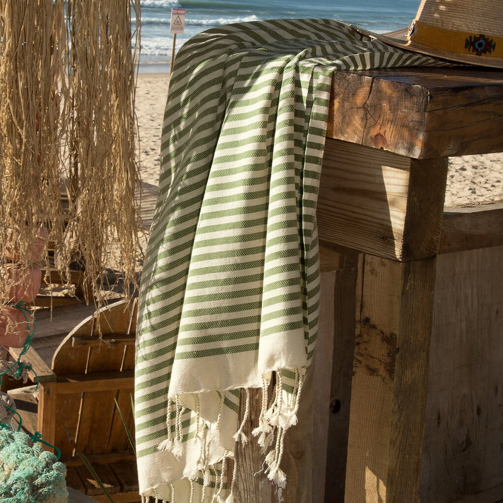 Fouta - Cotton - Khaki Green - Hossegor