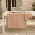 Colette - Chemin De Table + 4 Serviettes - Rouge Tomette
