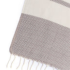Liv - Plaid - Coton - Taupe