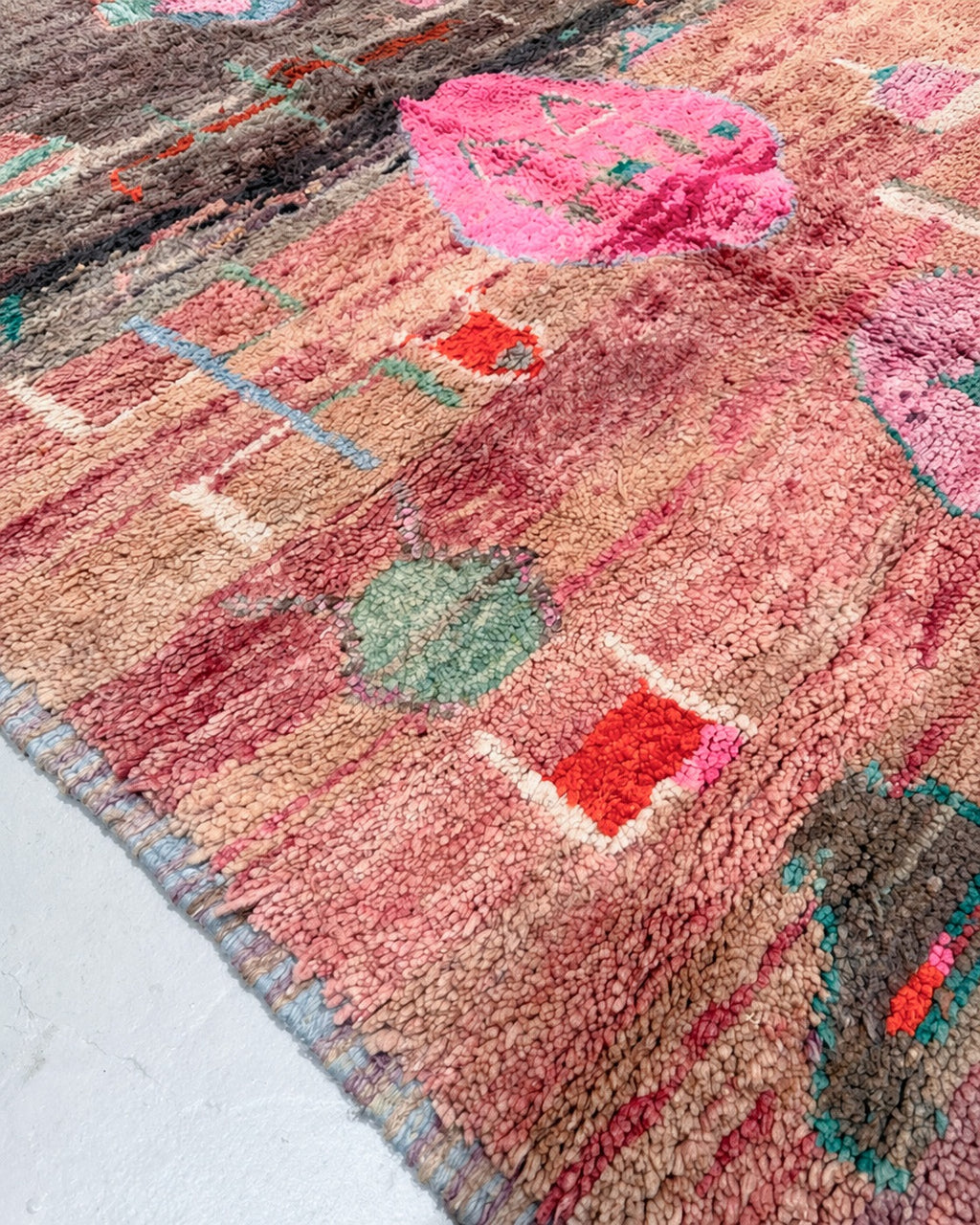 Marokkansk berbertæppe Boujaad 2,57 x 1,65 m