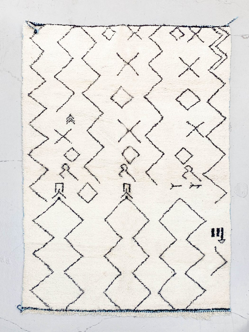 Marokkanischer Berberteppich Beni Ouarain 2,85 x 2,09 m