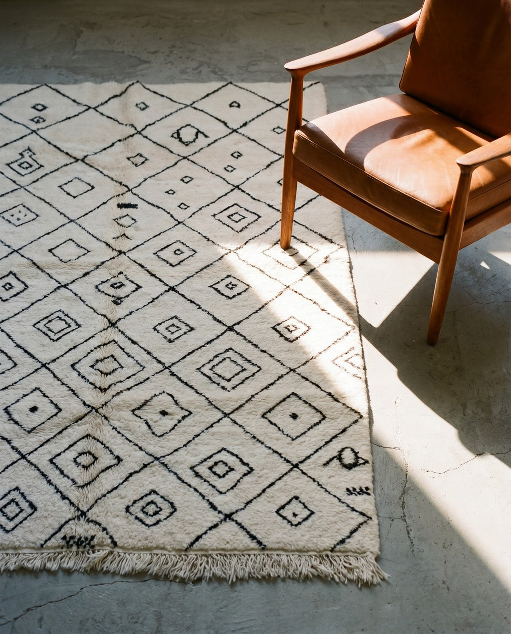 Tapis Berbère Beni Ouarain 2,96X1,87M