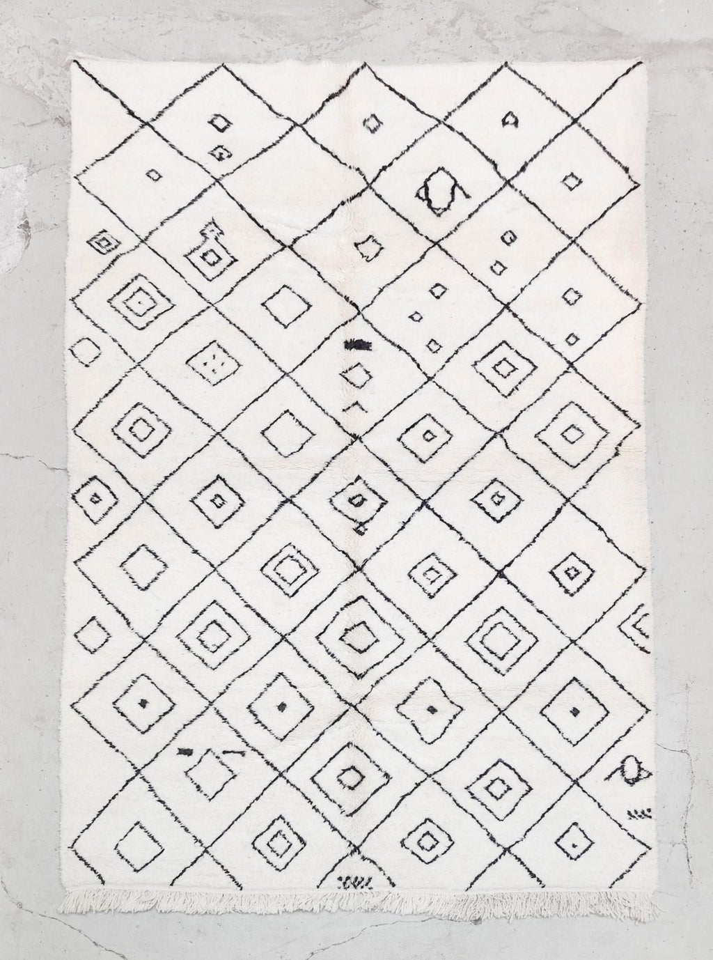 Tapis Berbère Beni Ouarain 2,96X1,87M