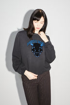 Sweatshirt Eddie Black Panther - Noir