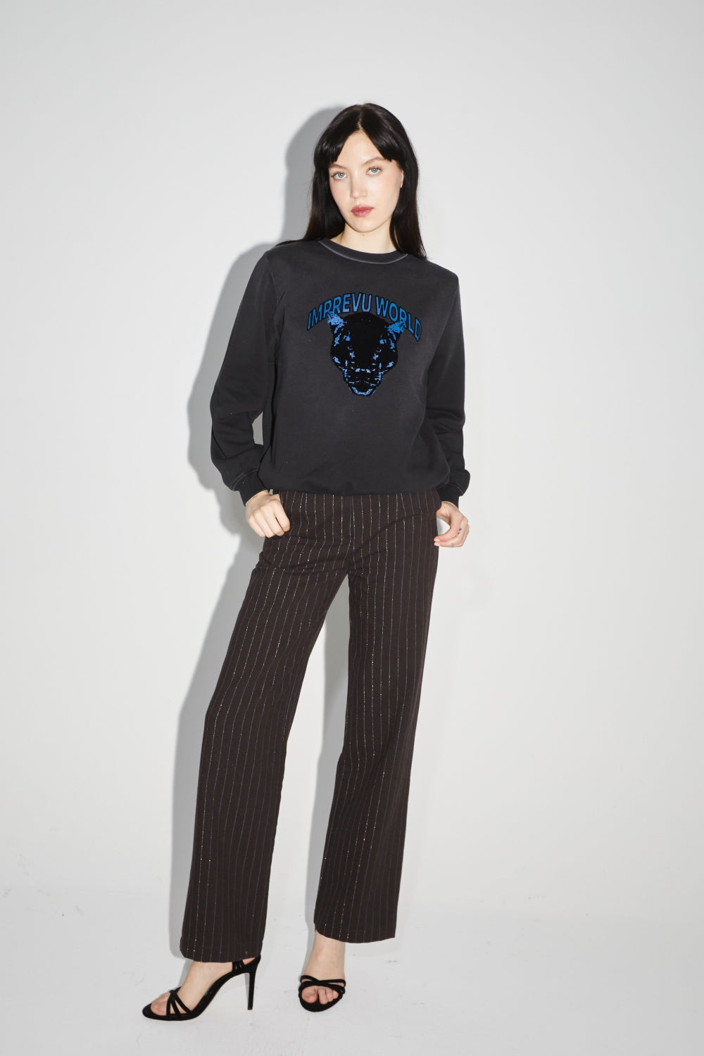 Sweatshirt Eddie Black Panther - Noir