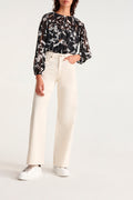 The Kooples - Top Noir Et Blanc - Femme