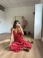 Robe Longue Fleurie Murcia