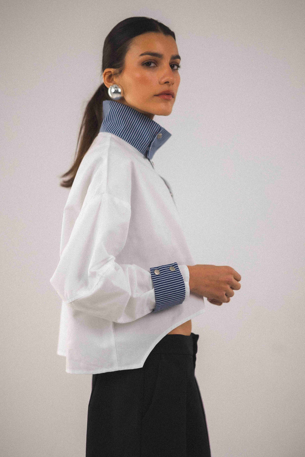 Chemise Col Montant - Aya