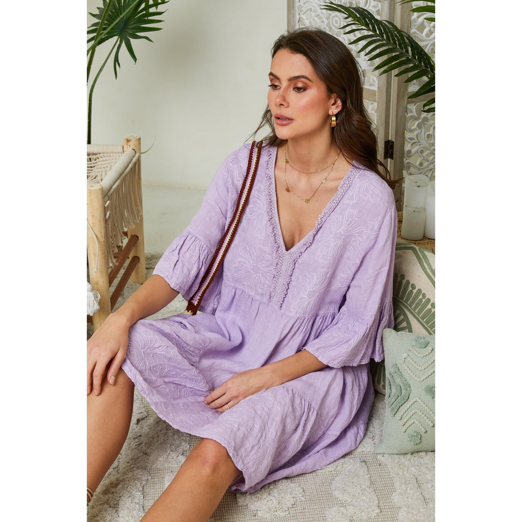 Robe - Lilas - Femme