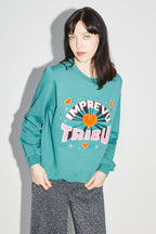 Sudadera Eddie Imprevu Tribe Verde