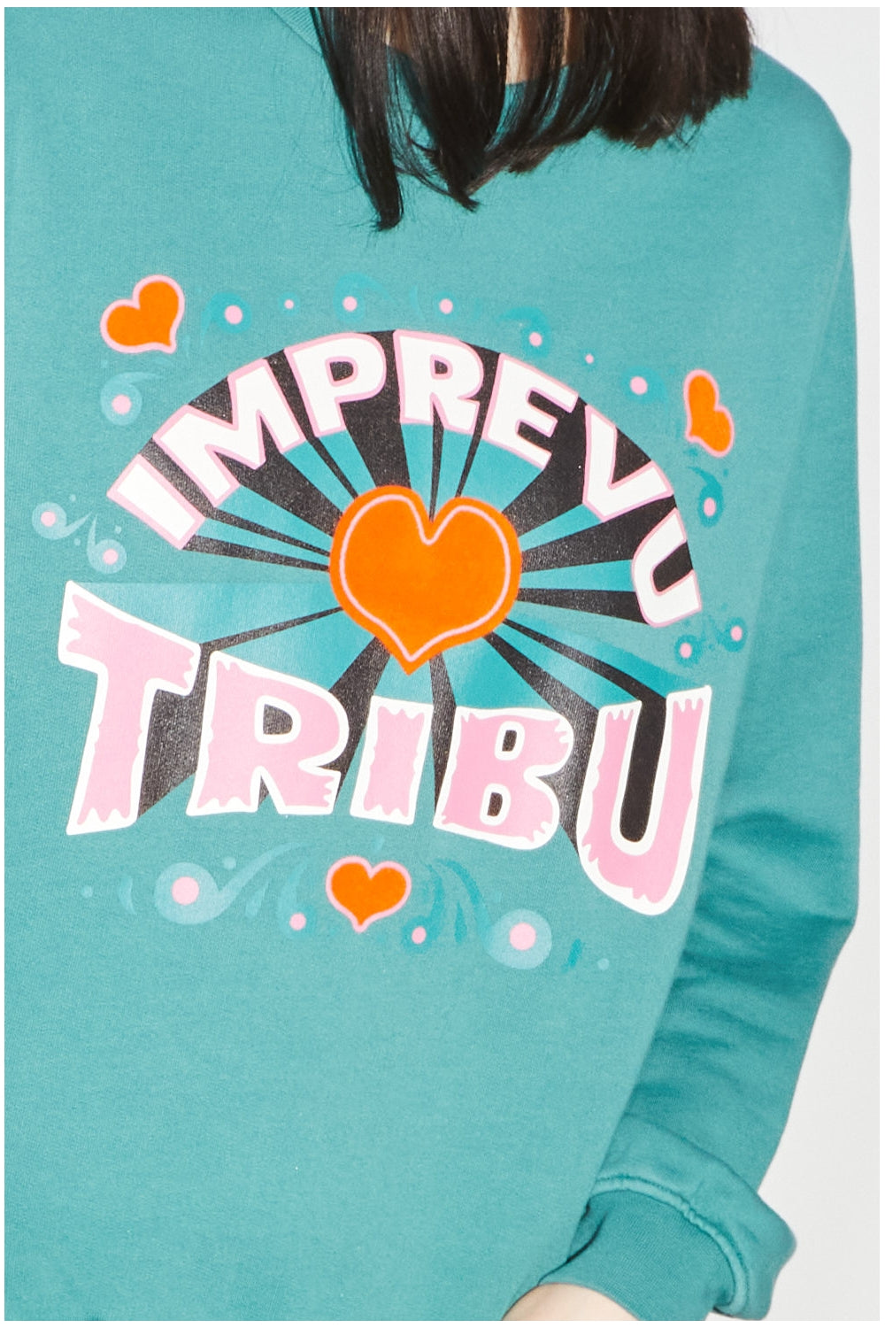 Sudadera Eddie Imprevu Tribe Verde
