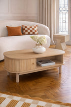 Hector - Coffee Table - Pine Wood - Natural