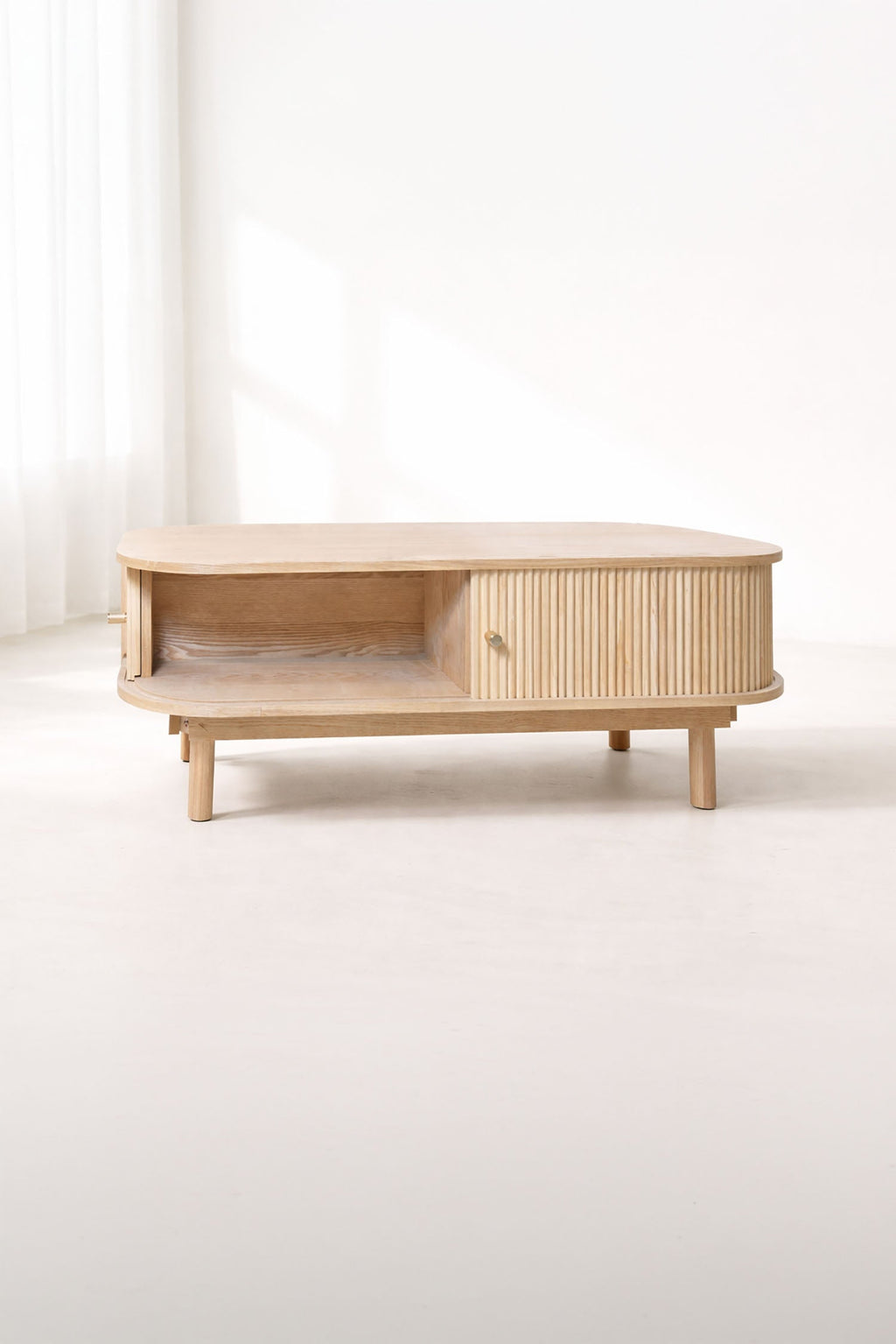 Hector - Coffee Table - Pine Wood - Natural