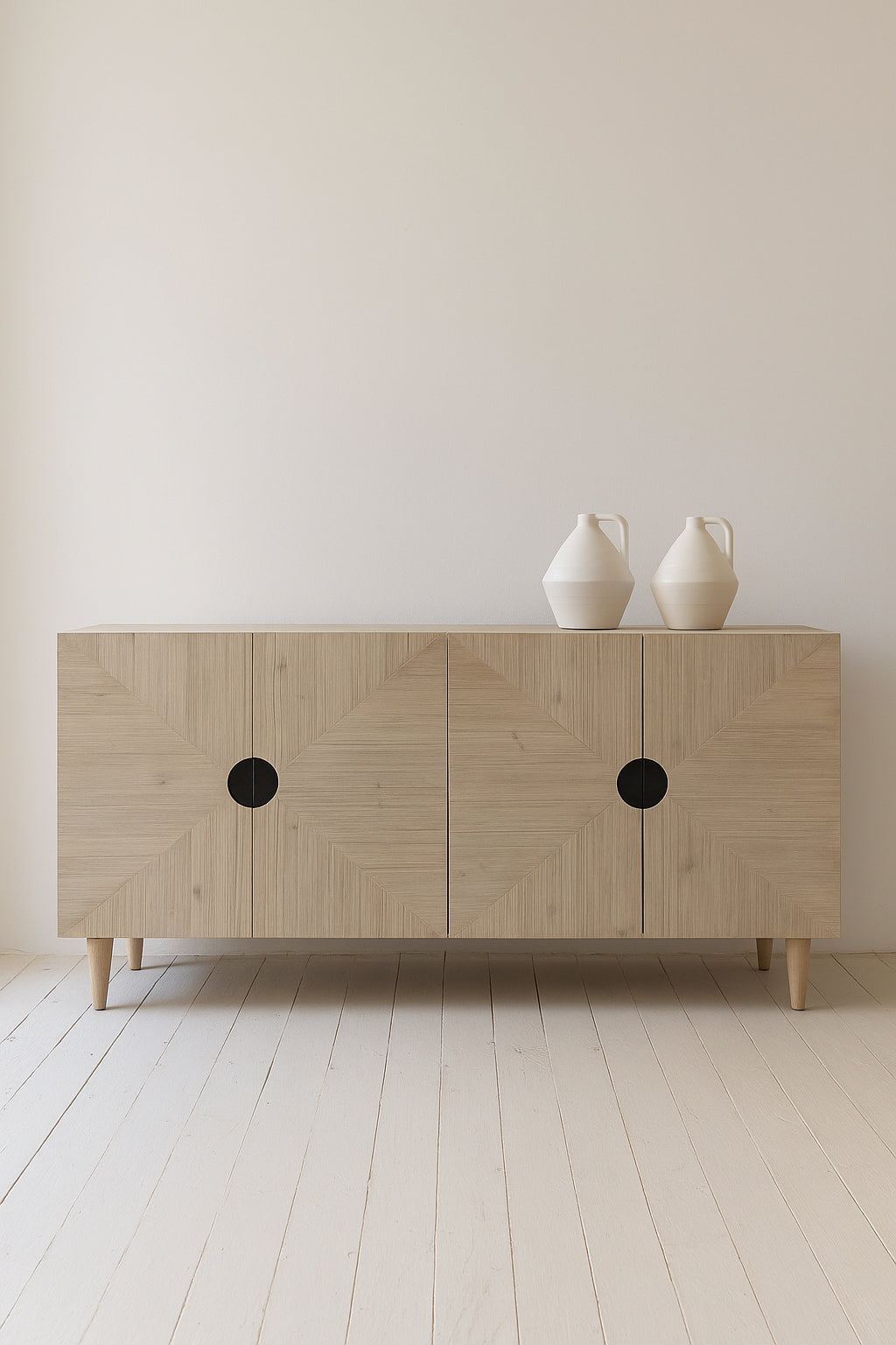 Kristen Four-Door Sideboard - Reclaimed Pine