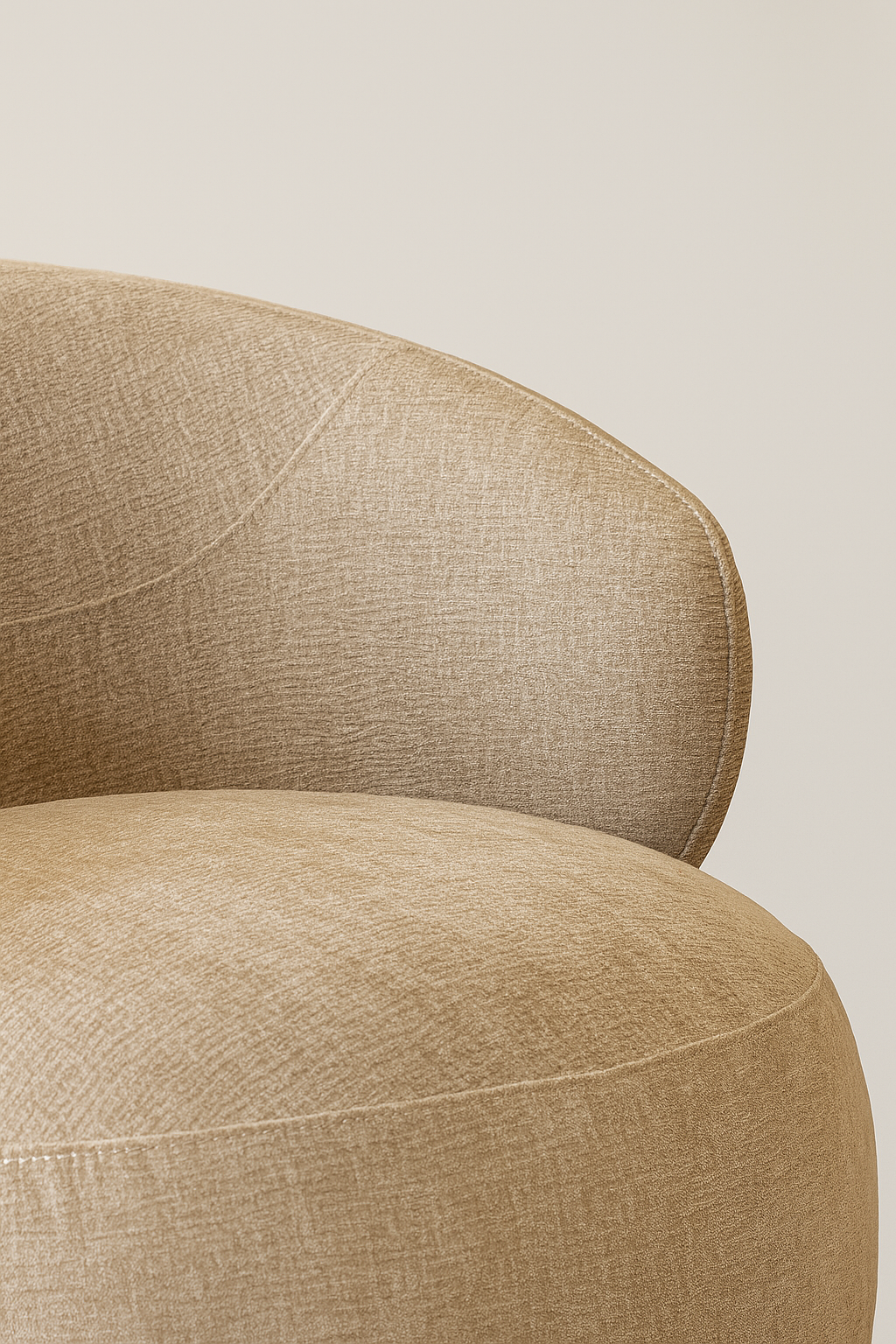 Glove - Sofa - Textured Velvet - Beige
