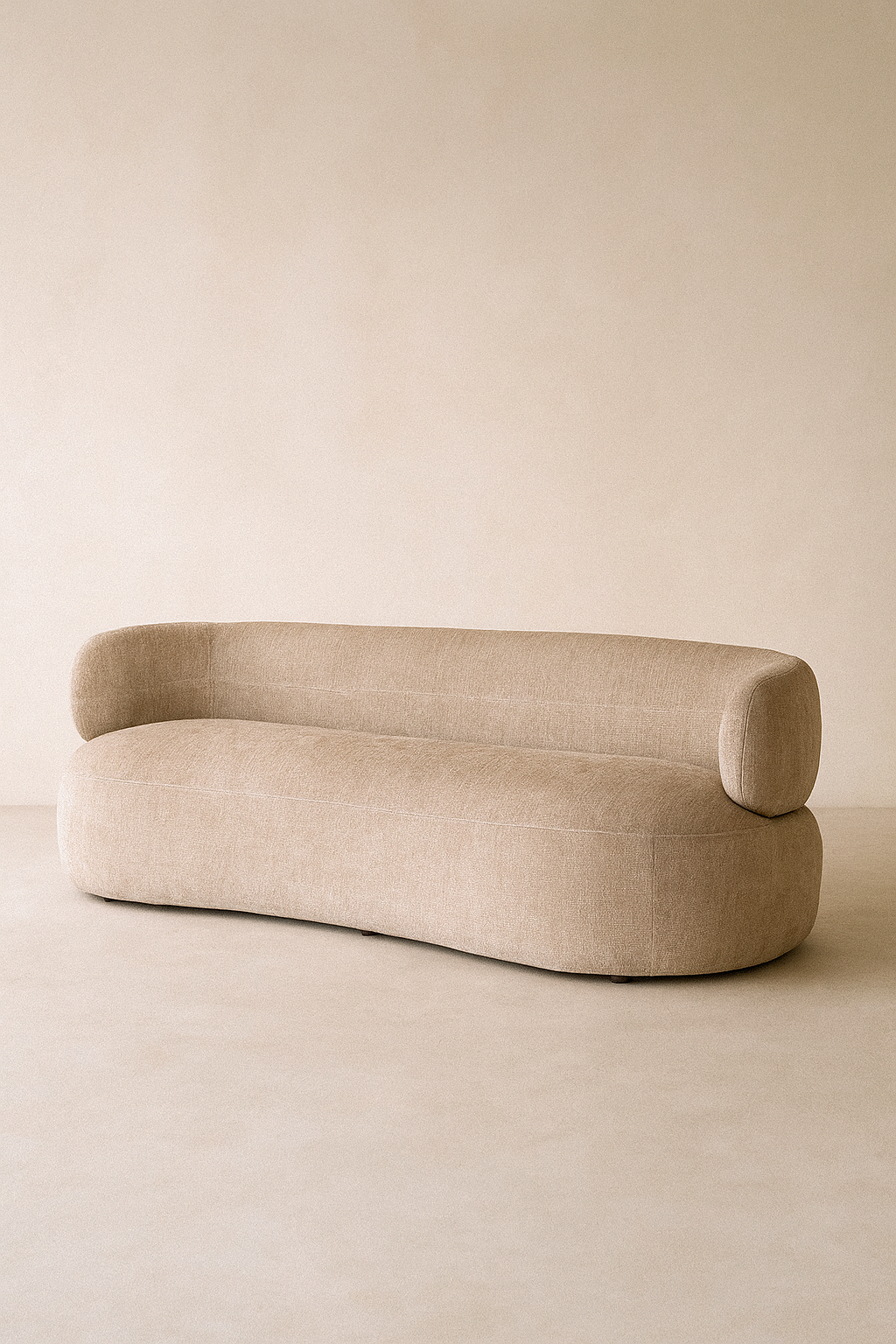 Glove - Sofa - Textured Velvet - Beige