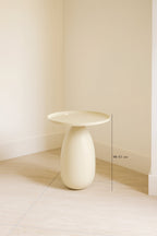 Volda Side Table with Top - Ceramic