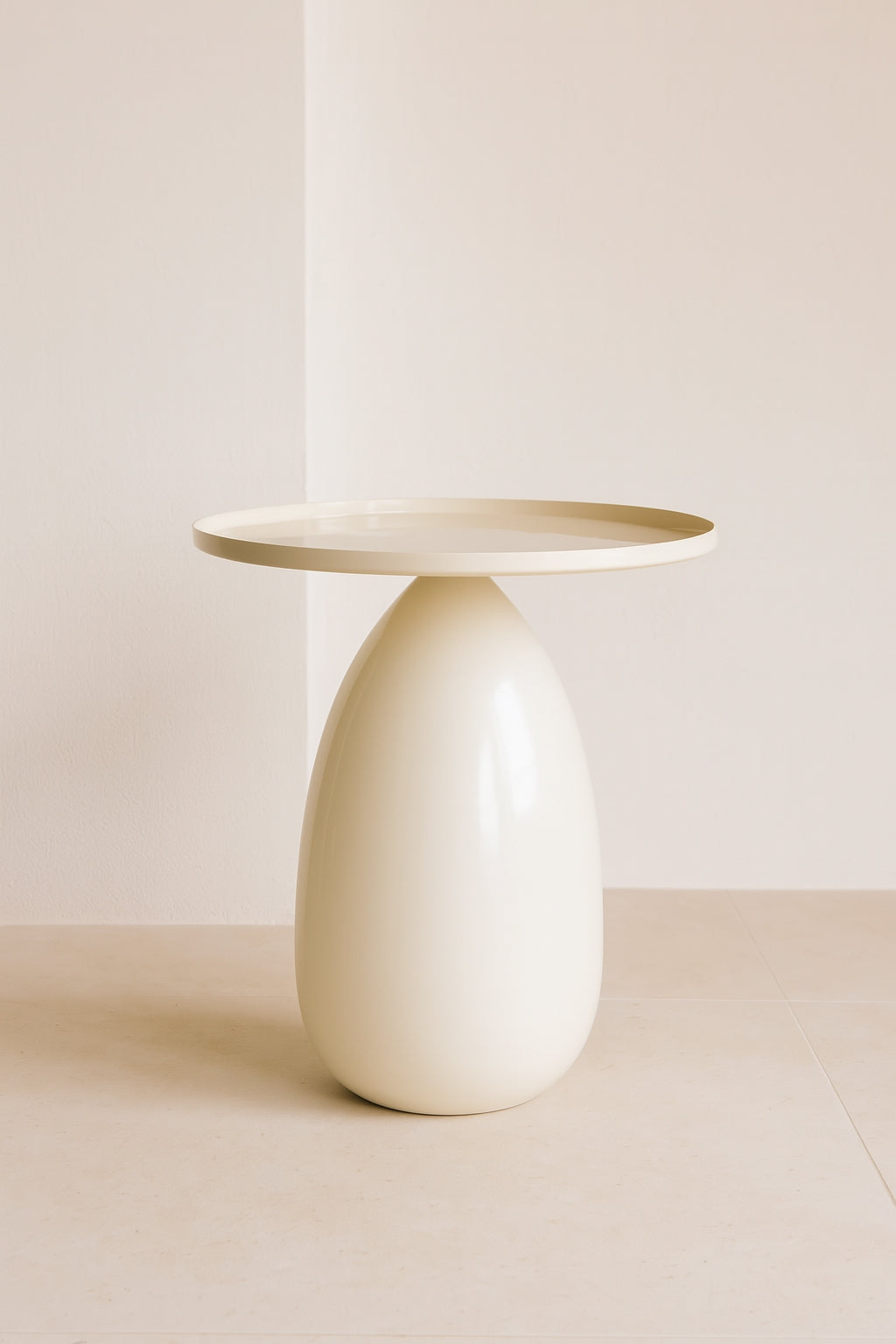 Volda Side Table with Top - Ceramic