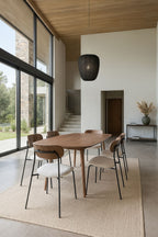 Callao - Table Rectangulaire - Effet Bois - Noyer